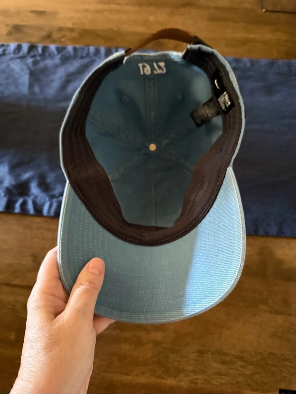 Nike Golf Heritage86 Washed Adjustable Dad Hat Cap OS Dutch Blue